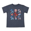 The Juniper Shop Patriotic Balloon Animal Chart Toddler Short Sleeve Tee - 2 of 4