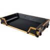 ProX XS-DDJ1000 Gold and Black Flight Case With Wheels for DDJ-1000, DDJ-100SRT,  DDJ-FLX6, DDJ-SX and MC7000 - 4 of 4
