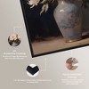 Art Remedy Flowers in Porcelain Vase Classical vintage floral vase wall art Framed - 4 of 4