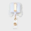 Teacher School Bus Badge Reel - Multicolor - 3 of 3