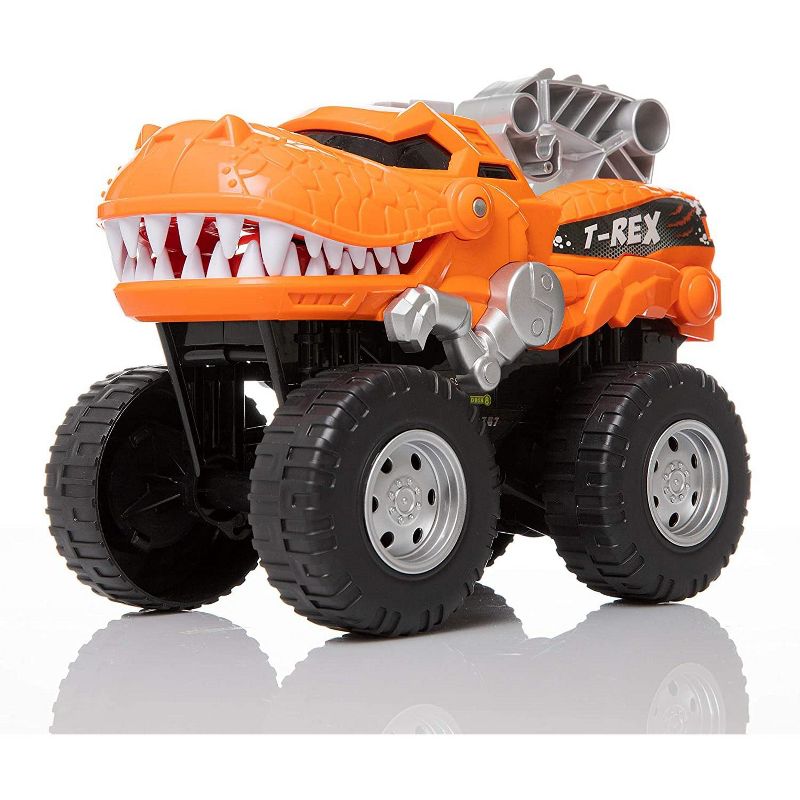 BUILD ME Powerful Chomper Monster Truck, Great Gift for Ages 3+, Orange, 1 of 6