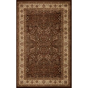 Traditional Floral Medallion Ornamental Indoor Runner Area Rug by Blue Nile Mills - 1 of 4