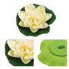 Unique Bargains Artificial Lotus Flower for Garden Ponds Pool Decoration - 3 of 4
