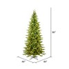 Vickerman Balsam Spruce Slim Artificial Christmas Tree PreLit - 3 of 4