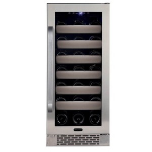 Whynter BWR-331SL Elite 33 Bottle Seamless Stainless Steel Door Single Zone Built-in Wine Refrigerator - 1 of 1