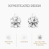 GILDED 1/5, 1/4, 1/3, 3/8, 1/2, 3/4, 1 Carat Total Weight Lab-Grown Diamond Stud Earrings in 10KT White or Yellow Gold - 2 of 4