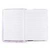 Lena + Liam 5"x7" Purple Furry Plush Flower Bound Journal - 3 of 3