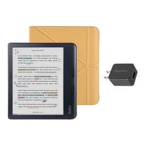 Kobo Libra Colour Black eReader with SleepCover Bundle - 1 of 4