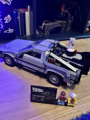  LEGO Icons Back to The Future Time Machine 10300, Model Car  Building Kit Based on The Delorean from The Iconic Movie, Perfect Build for  Teens and Adults Who Love to Create 