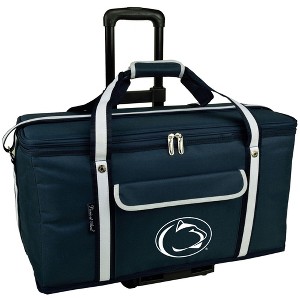 NCAA Penn State Nittany Lions Folding Soft Sided Rolling Cooler - 64 cans - 1 of 4