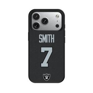 NFL Las Vegas Raiders Players Game Tactic MagSafe Compatible Cell Phone Case for Apple iPhone 17 Series - 1 of 4