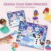 Joyfy Dot Art Paper Craft Kit - Over 1400 Pcs No Mess DIY Sticker Art for Kids, Toddler Arts & Crafts Supplies, Birthday Gifts (Unicorns & Princess) - 4 of 4