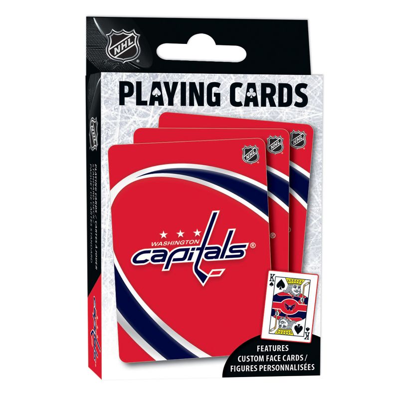 MasterPieces Officially Licensed NHL Washington Capitals Playing Cards - 54 Card Deck for Adults, 2 of 6