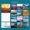 2026 Square Wall Calendar, Tranquility, 16-Month Mind, Body, Spirit Theme with 180 Reminder Stickers (12x12 In) - 4 of 4