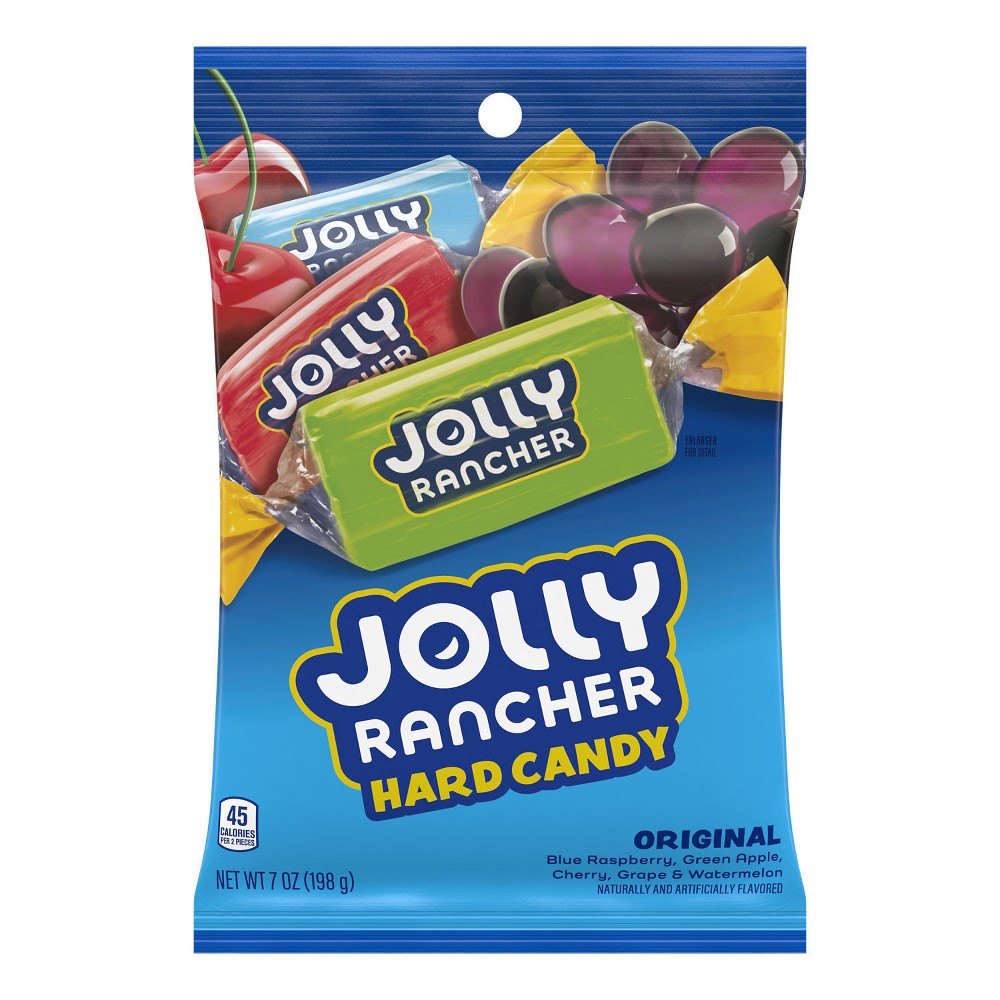 UPC 010700702302 product image for Jolly Rancher Hard Candy Peg Bag Candy - 7oz | upcitemdb.com