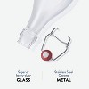 Bormioli Rocco Giara Clear Glass Bottle With Stopper, 33 3/4 oz. (2, Clear) - 4 of 4