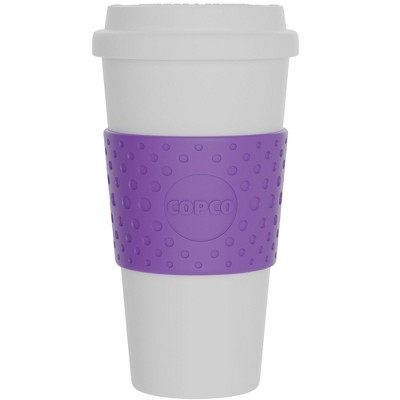 Copco Acadia 16 Ounce Double Walled Insulated Hot or Cold Travel Mug Spill Resistant Lid