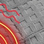 gray 18*33 240g waffle cut flowers + 200g flannel