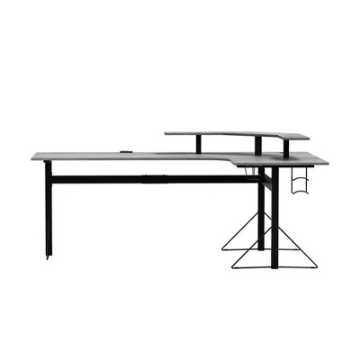 Kyoto Gaming Desk Black/green - Polifurniture : Target