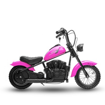 Kids Ride On Motorcycle,  24V Electric Dirt Bike with 2 Speed Up to 14 MPH, LED Headlights, Max Weight 150lbs, Off-Road Dirt Bike for Boys Girls