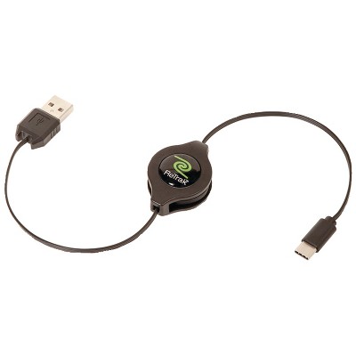 Retrak® Retractable Usb-c® To Usb-a Cable : Target