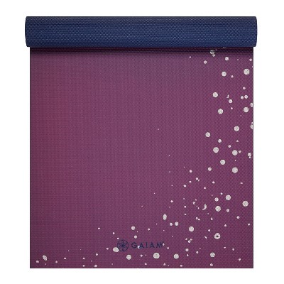 Cloud Print Yoga Mat 5mm Violet - All In Motion™