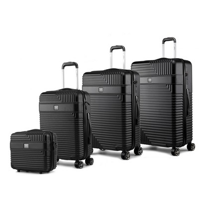 MKF Collection Mykonos Luggage Set by Mia K- 4 pieces
