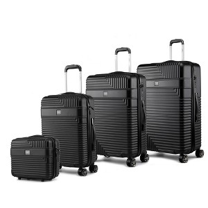 MKF Collection Mykonos Luggage Set by Mia K- 4 pieces - 1 of 4