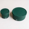 Silipint: 3 Pack Silicone Lidded Bowls, 10/20/30oz, Speckled Green - 4 of 4