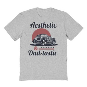 Rerun Island Men's Aesthetic Dad Tastic Short Sleeve Graphic Cotton T-Shirt - 1 of 3