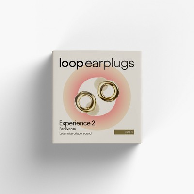 Loop Experience 2 Earplugs for Live Events Concerts Festivals and Nights Out