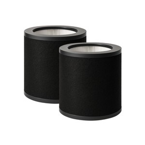 Nispira 2-in-1 True HEPA Replacement Filter Compatible with TaoTronics TT-AP008, 2 Packs - 1 of 4