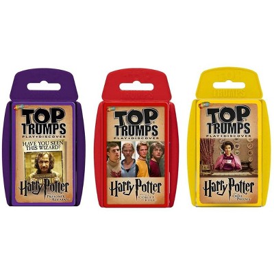 Top Trumps Harry Potter Top Trumps Card Game Bundle | Azkaban| Goblet of Fire | Phoenix