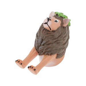 Unique Bargains Decorative Magnets Magnetic Fridge Sticker Irregular Shape Synthetic Resin Orange Light Brown 1Pc - 1 of 3