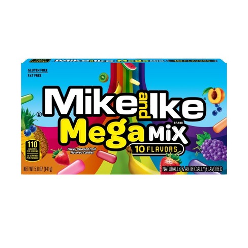 Mike and Ike Mega Mix Chewy Assorted Candy - 5oz - image 1 of 4
