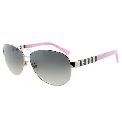 Kate Spade Dalia/S YB7 Mens Aviator Sunglasses Silver 58mm