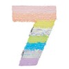 Blue Panda Large Number 7 Pinata for Kids 7th Birthday Party Decorations, Rainbow Pastel, 21 x 15 In - 4 of 4