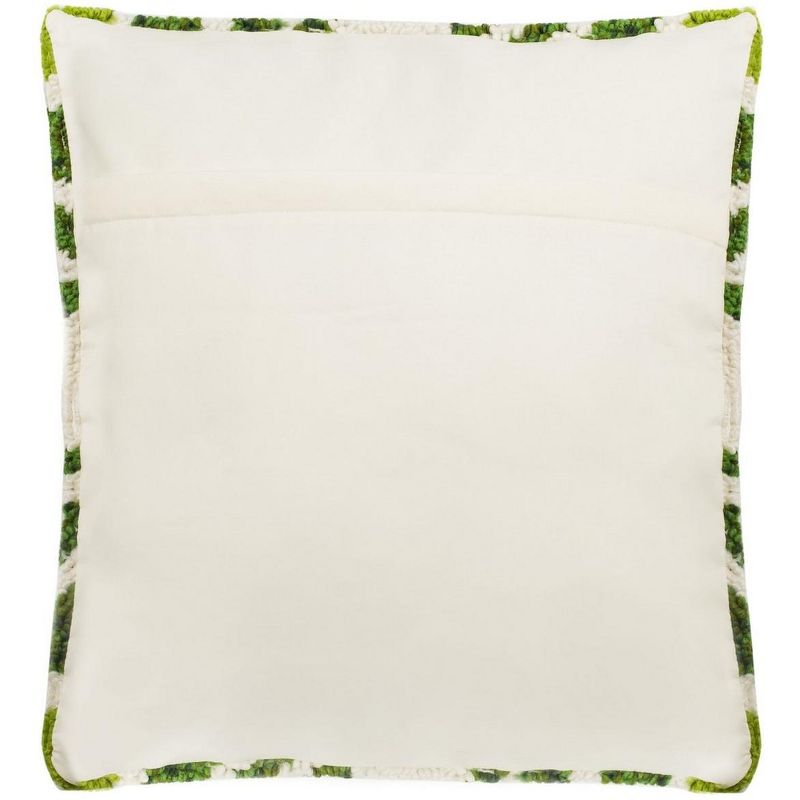 Paradise Pillow - Green/Multi - 20" x 20" - Safavieh ., 3 of 4