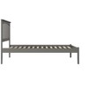 AFI Furnishings Mission Full Platform Bed with Open Footboard and Turbo Charger in Grey - 2 of 4