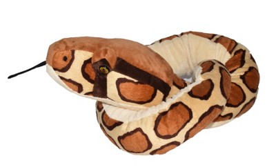 Wild Republic Plush Snake Burmese Python Stuffed Animal, 54 Inches : Target