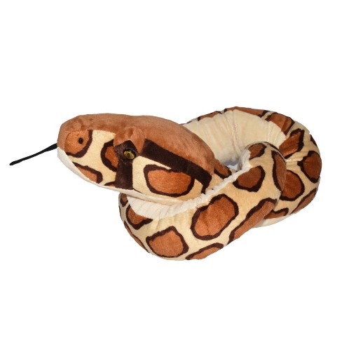 Wild Republic Plush Snake 54 Inches Burmese Python Stuffed Animal, 54 ...