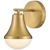 Lark Haddie 1 - Light Vanity in  Lacquered Brass - 4 of 4