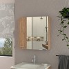 GlasFlength Decorative Wall Mirrors Bathroom Decor Cabinet Accent Mirror Vanity Medicine Cabinet Mirrors for Bathroom Wall, Beige, 23.6"*5.8"*23.6" - 2 of 4