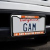 Sam Houston State Bearkat Logo Full Size Standard License Plate Metal Frame - 2 of 4