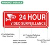 Unique Bargains Reflective UV Protected Waterproof Security Camera Sign 1 Pc - 2 of 4