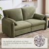Dronkon Indoor 70.26in 2-Seater loveseat Upholsterly Sofa for Living Room and Bedroom - 3 of 4
