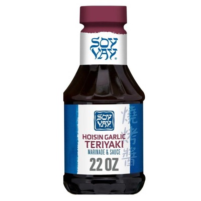 Soy Vay Hoisin Garlic Teriyaki Marinade and Sauce, 22 fl oz (Pack of 2)