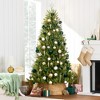 Best Choice Products Premium Hinged Nordic Fir Christmas Tree Holiday Decoration w/ Foldable Metal Base - 2 of 4