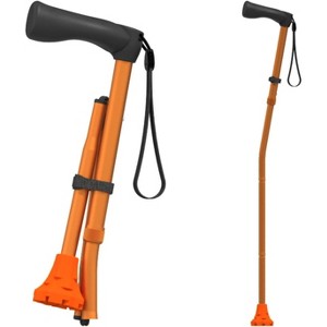 Hachikiko GoStick Folding Cane,Adjustable Stable Walking Cane, Heavy Duty Travel-Friendly with Anti-Slip Tip - 1 of 4
