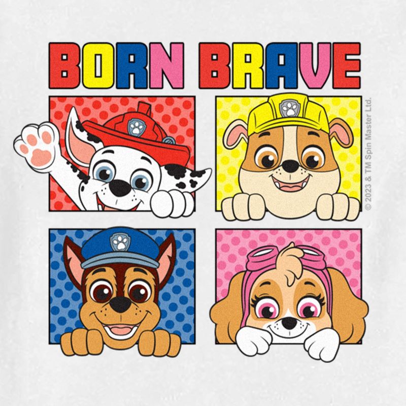 Toddler's PAW Patrol Born Brave T-Shirt, 2 of 4